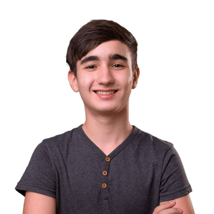 Girl in headphones dancing